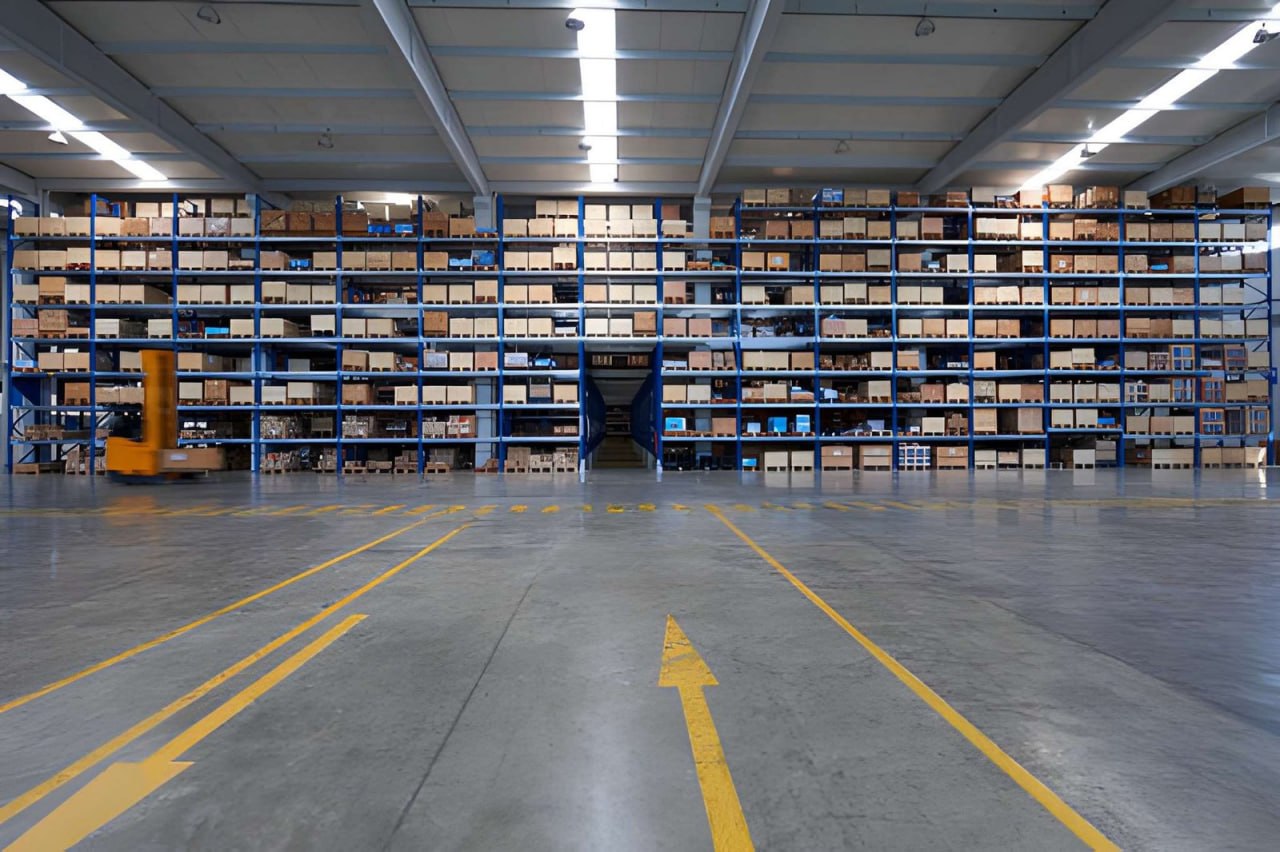 Parts stockroom organization